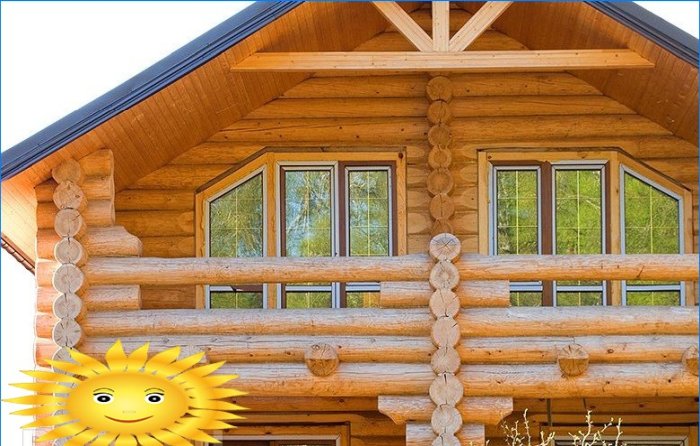 Choosing a log house for a wooden house