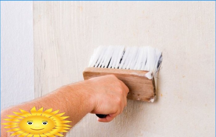Choosing wallpaper glue - types, characteristics, methods of application