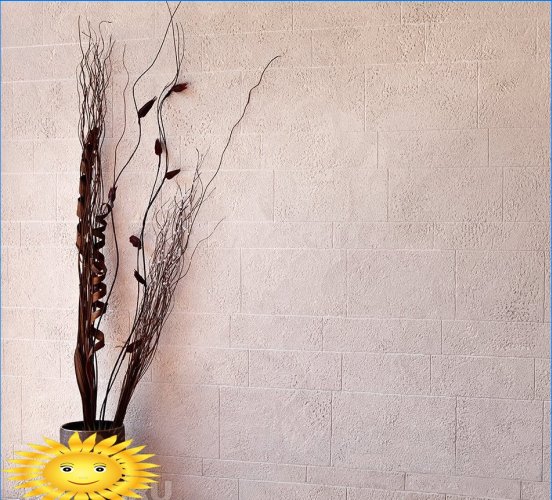 Decorative plaster - a way to make the interior special