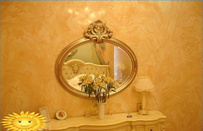 Decorative plaster - a way to make the interior special