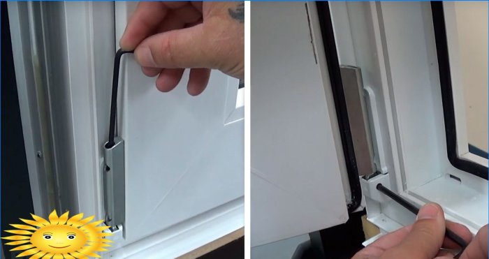 Diy adjustment and maintenance of plastic windows