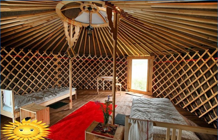 DIY yurt - step by step instructions