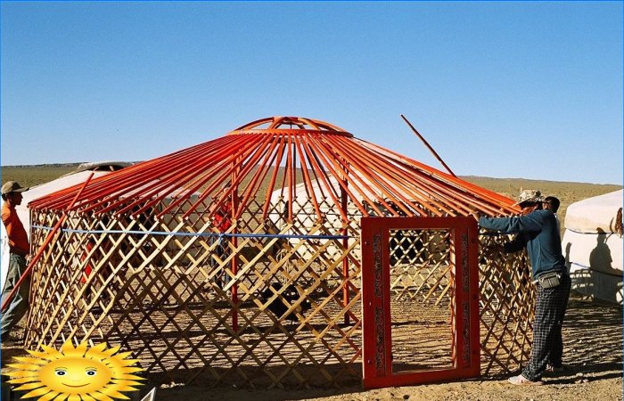 DIY yurt - step by step instructions