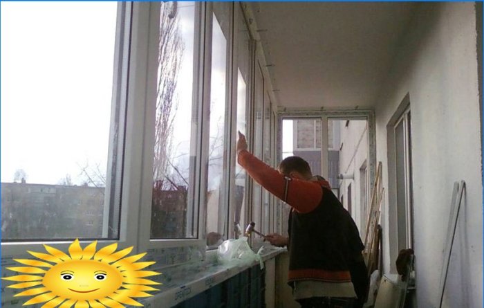 Installation of double-glazed windows