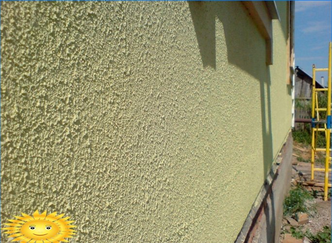 Facade plaster: features of choice