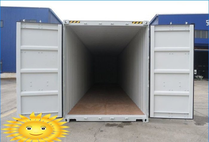 40-foot sea container