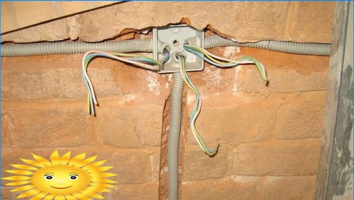 House wiring. How to protect wires in walls