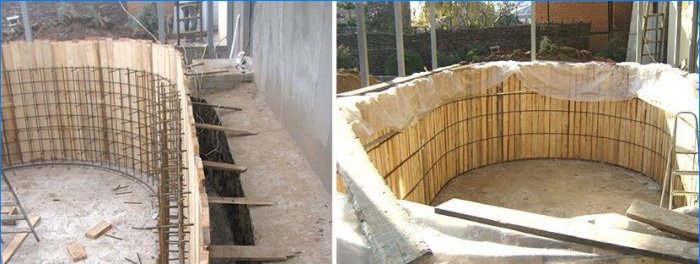 How to build a pool with a concrete bowl with your own hands