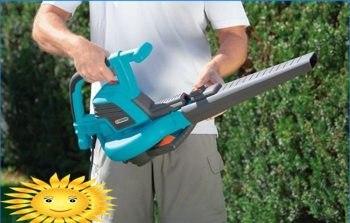 How to choose a garden vacuum blower