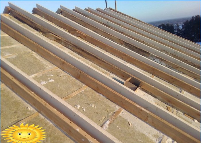 How to independently replace a slate roof with corrugated board