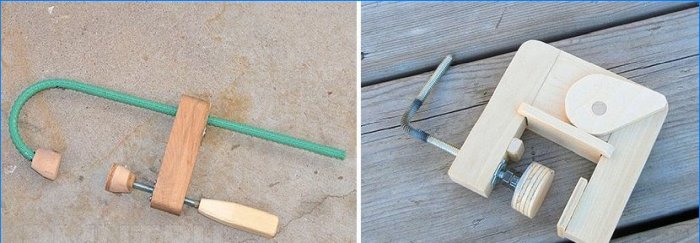How to make a carpentry clamp with your own hands