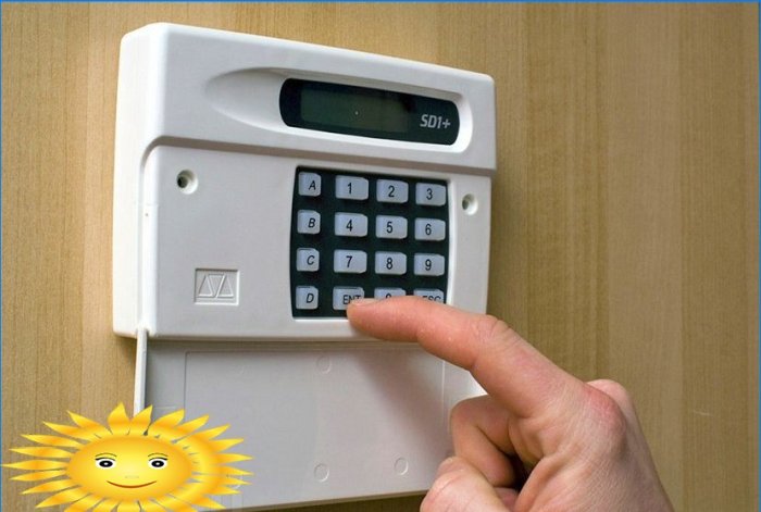 Individual alarm systems for private houses