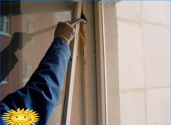Installation of plastic windows in winter - possible risks and their elimination