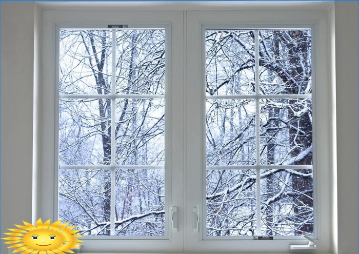 Installation of plastic windows in winter - possible risks and their elimination