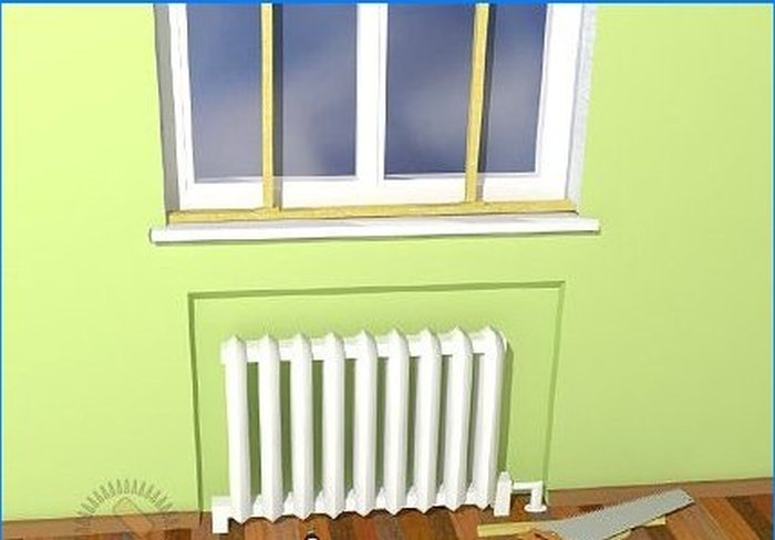 Installing a window sill on your own - what could be easier