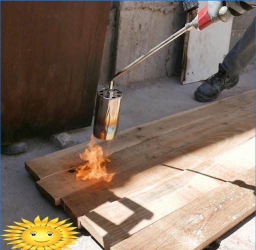 Japanese technology of wood preservation Shou-Sugi-Ban