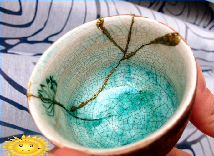 Kintsugi - the Japanese art of restoring broken dishes