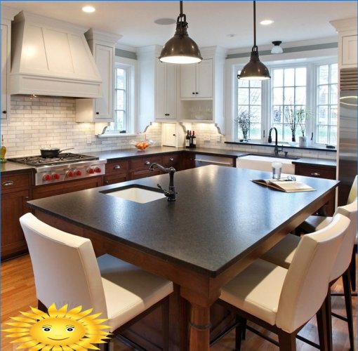 Kitchen table or island