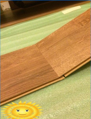 Laying the laminate with your own hands: photo instructions, material calculation