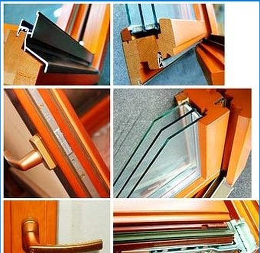 Wooden replacement for plastic windows