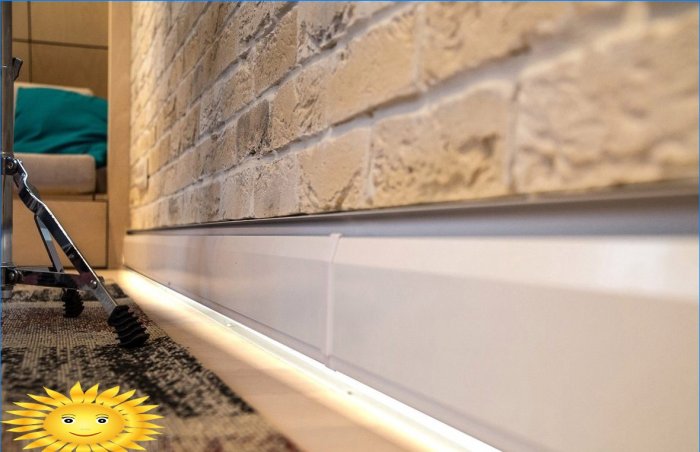 New heating technologies - a radiator instead of a baseboard