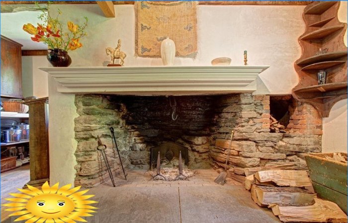 Unusual portal fireplaces