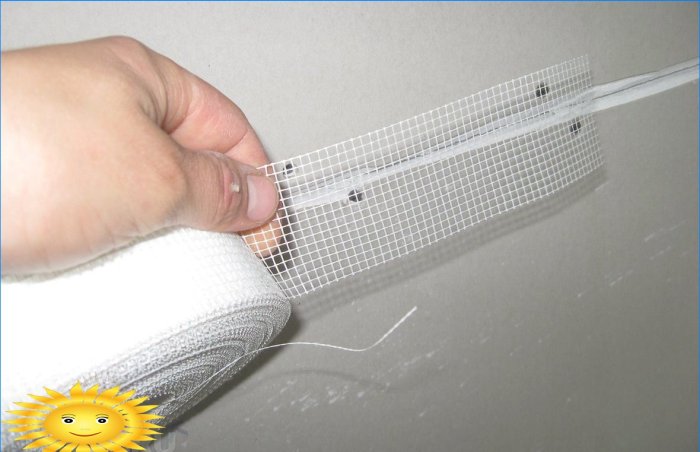 Plaster mesh: types and features of use