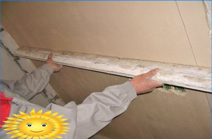 Putty walls for painting and DIY wallpaper