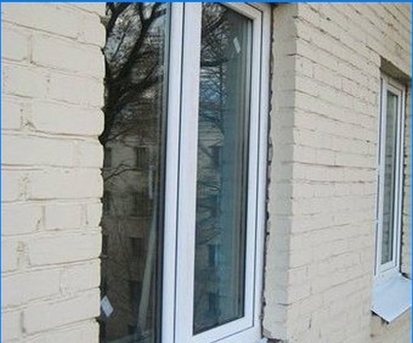PVC windows in Stalinist houses. Installation features