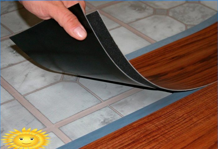 Quartz vinyl tiles - material features, pros and cons