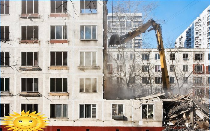Renovation program for five-story buildings in Moscow