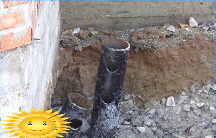 Repair and reinforcement of the foundation with screw piles