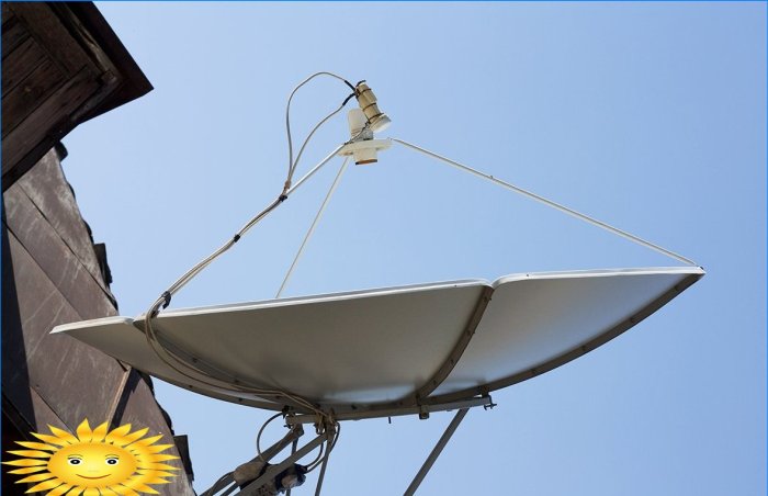 Satellite TV: how to independently mount and configure equipment