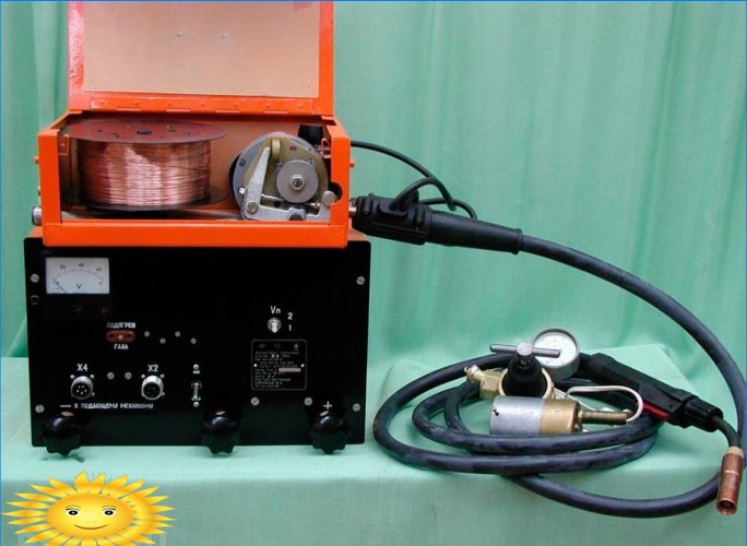 Semiautomatic welding machine: choice, consumables and subtleties of use