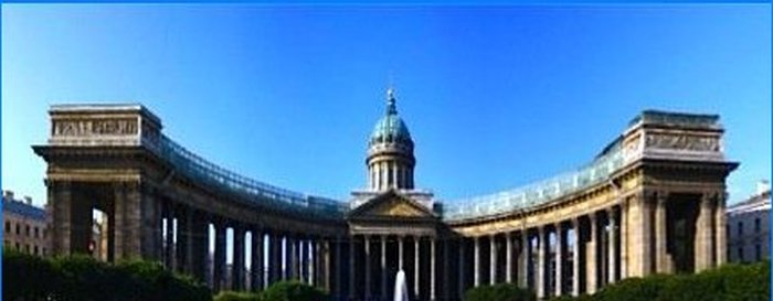 The main temple of St. Petersburg - Kazan Cathedral