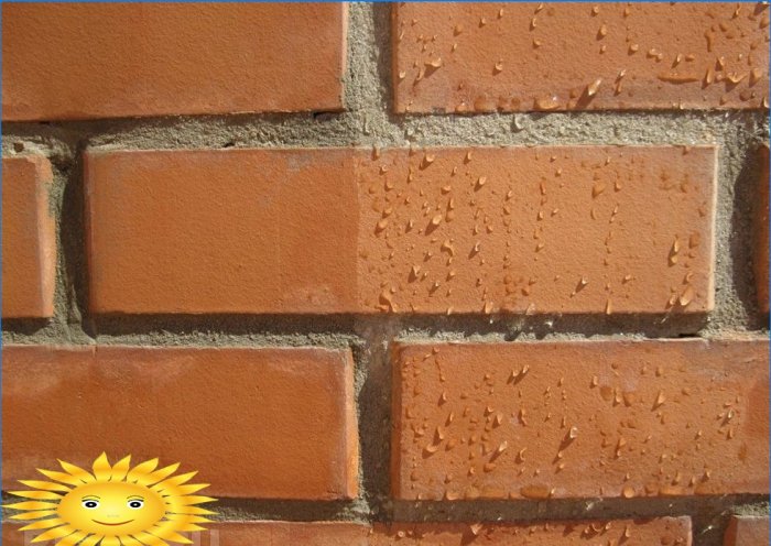 Water repellents for brick, concrete and stone