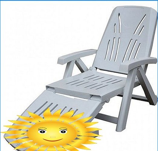 We rest in comfort - choose sun loungers and sun loungers