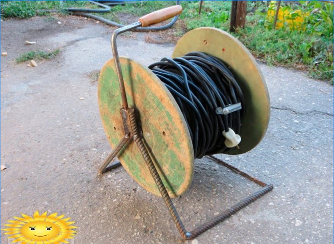 What can be done from an old coil from an electric cable