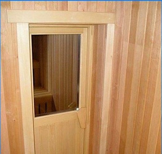 Sauna door