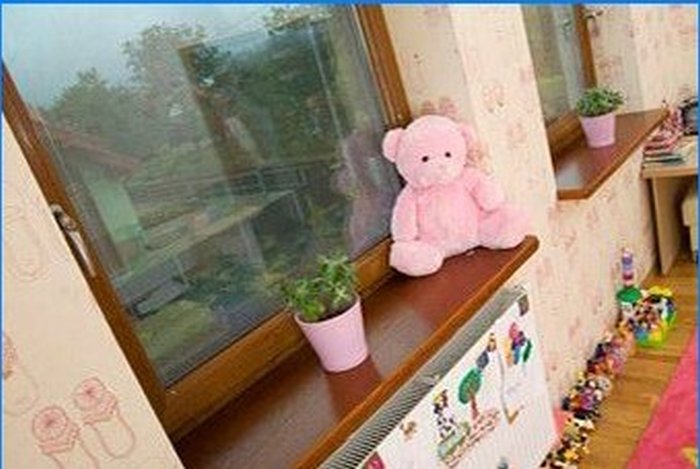 Window in the children's room
