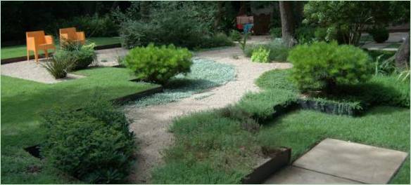 A well-known designers' landscaping project