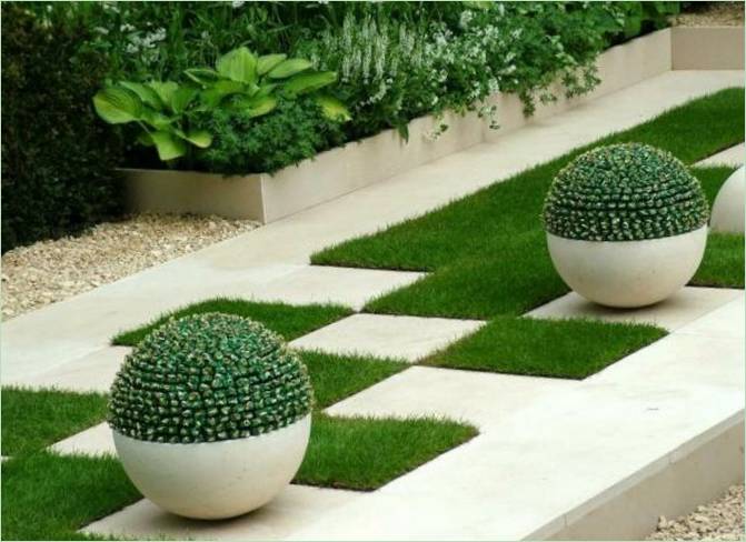 Land design project by renowned designers