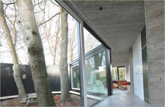 The Contemporary Design of the BM House in Belgium