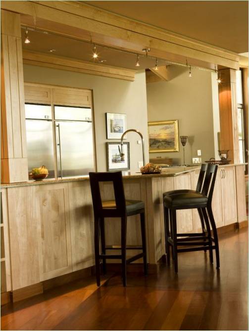 Kitchen interior by Frederick + Frederick Architects