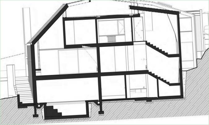 Sea View House floor plan