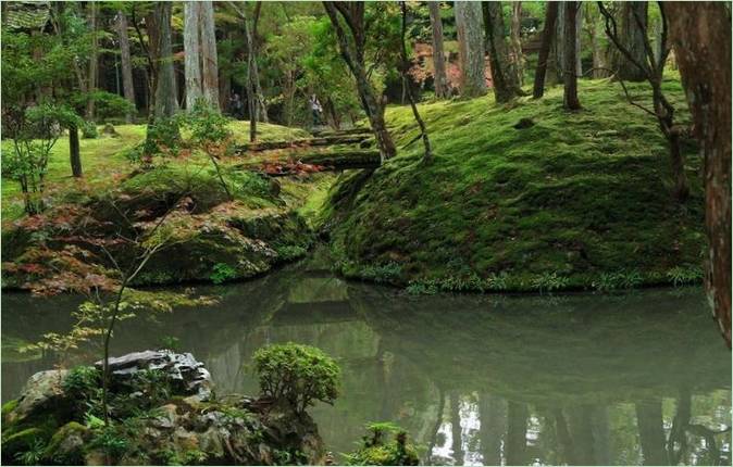 The Moss Garden at Saiho-ji in Kyoto