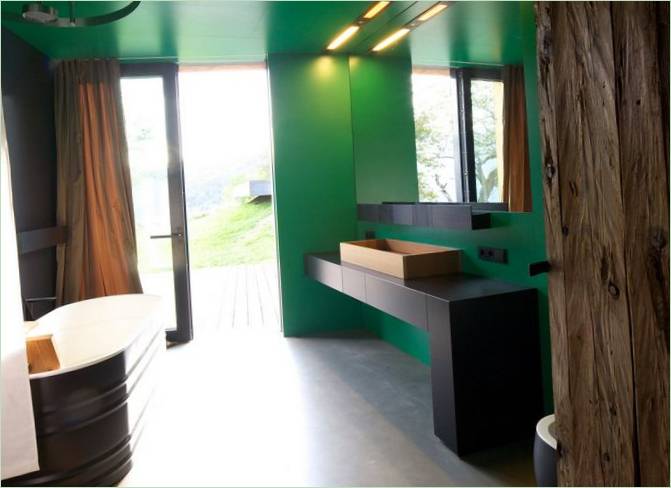 Bathroom interior design at Farmstead
