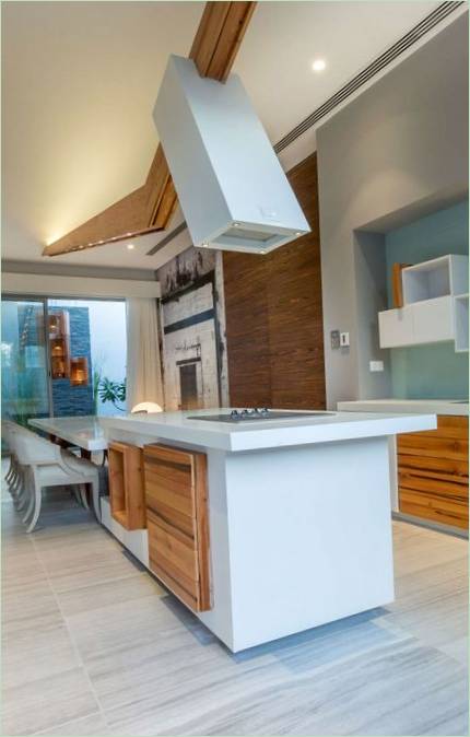 Stylish interior design of the kitchen