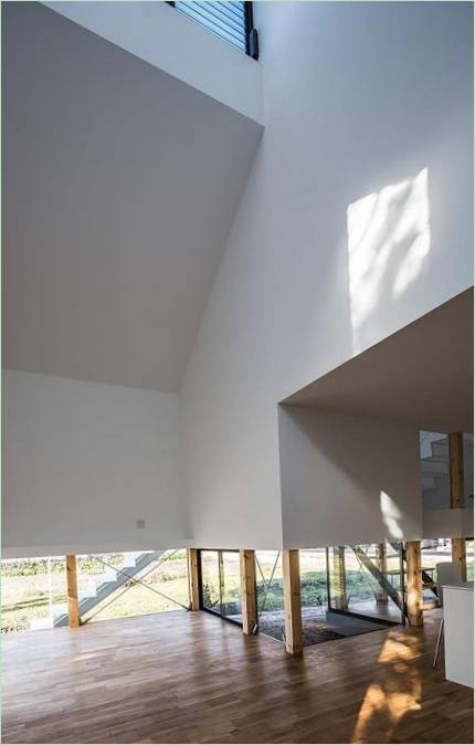 Interior design of Kawate Residence