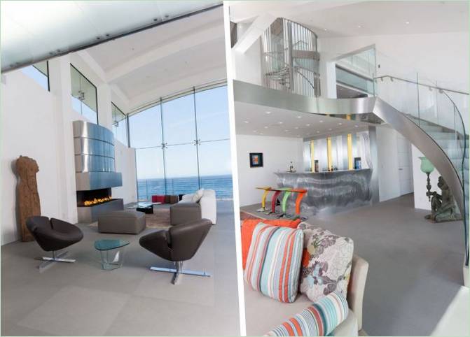 Carmel Highlands Residence interior design
